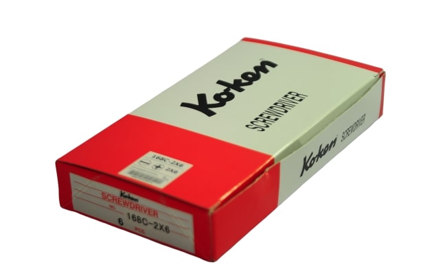 KOKEN-168C-ไขควงหัวสลับ-แบน-แฉก-2X6mm-4นิ้ว